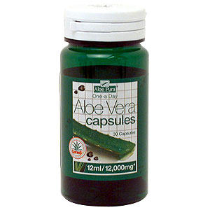 Aloe Vera Capsules 12000mg - size: 30