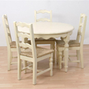 Amaryllis French style breakfast dining set