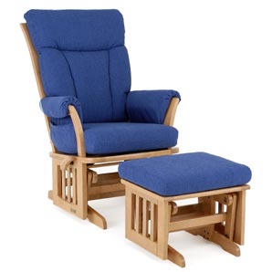 Amy Stool Cushion- Bluebell