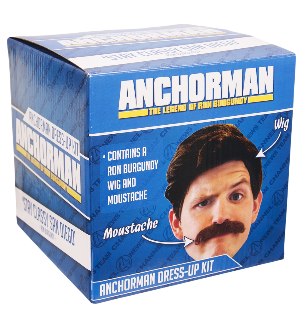 Unbranded Anchorman Ron Burgundy Dress Up Kit