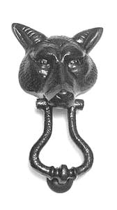 Antique Fox Pattern Door Knocker 574