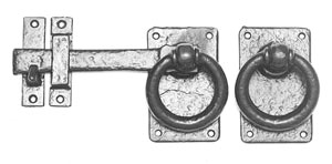 Antique Gate Latch 203mm 1248