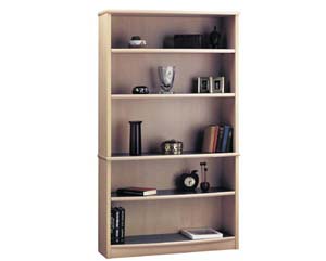 Armortop maple bookcase