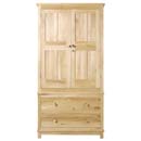 Arundel oak 2 drawer wardrobe furniture