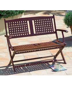 Ashbury 2 Seater Folding Bench