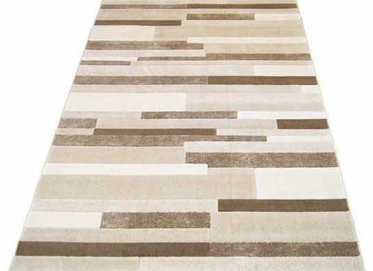 Atlantis Blocks Rug - Mink - 120 x 170cm