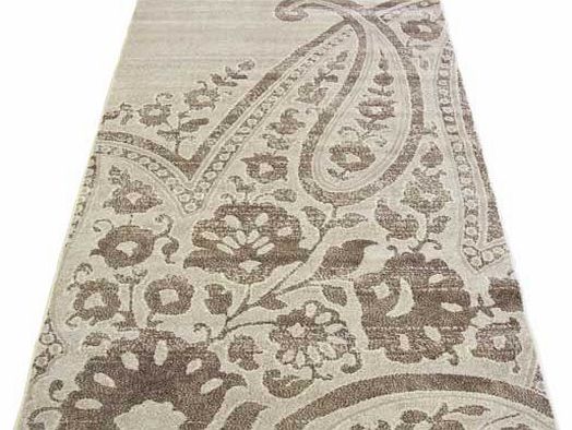 Atlantis Floral Paisley Rug - Natural - 120 x