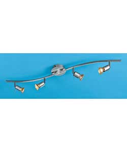 Aura 4 Light Folding Bar Ceiling Light