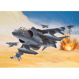 Unbranded AV-8B Harrier II plus plastic kit 1:144