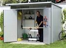 Unbranded Avantgarde Large Metal Shed: Double BikeMax - Steel