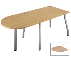 Avantguarde D end desk extension