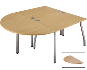 Avantguarde radial desk extension