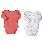 Babies Pack of 5 Long Sleeve Bodysuits