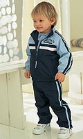 Babies Three-Piece Woven Tracksuit Set