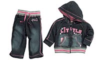 Babies Two-Piece Jogsuit Set