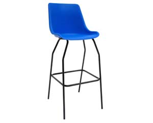 Bahia high stool(black frame)