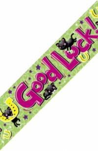 Banner - Good Luck 9ft