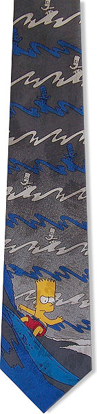 Bart Surfing Tie