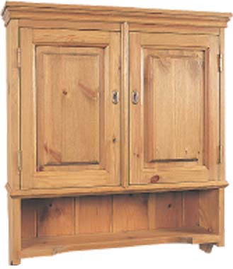 BATHROOM CABINET LG 2DR PANELLED