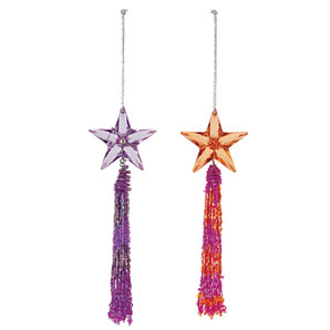 Beaded Star Decorations