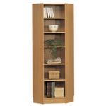 BEECH EFFECT "LIBRARY" BOOKCASE RANGE - A feature-