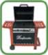 Beefmaster Triple-Roaster Gas BBQ