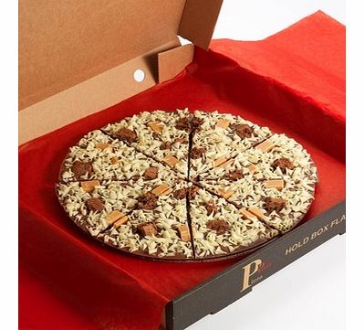 Unbranded Belgian Chocolate Pizza - Crunchy Munchy 4023CX