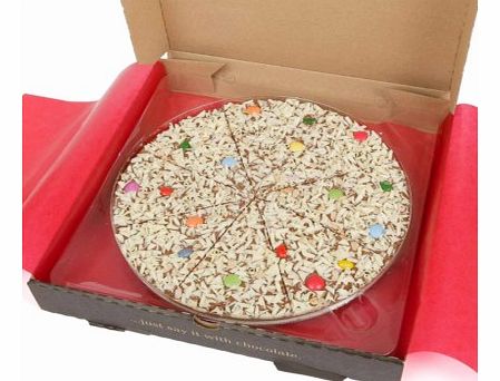 Unbranded Belgian Chocolate Pizza - Jelly Bean Jumble 4968CX