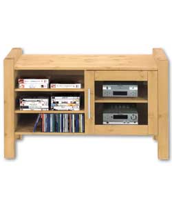 Belleville Entertainment Unit with Glass Door and Shelves