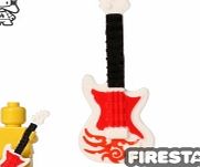 Unbranded BrickForge - Electric Guitar - Red Tribal Print