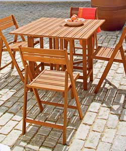 Caden Foldaway Rolling Patio Set