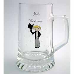 Unbranded Cartoon Character Crystal Stern Pint Glass Bestman