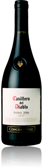 Unbranded Casillero del Diablo Shiraz 2007 Central Valley (75cl)