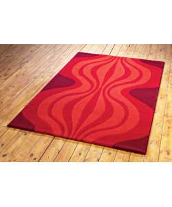 Cayenne Red Rug 120 x 170cm