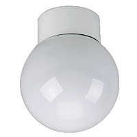 240V. IP20. Stylish opaque ball. Zone 3