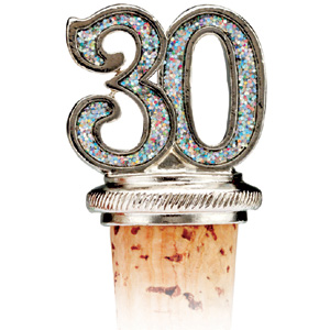 Unbranded Celebration 30th Bottle Stopper