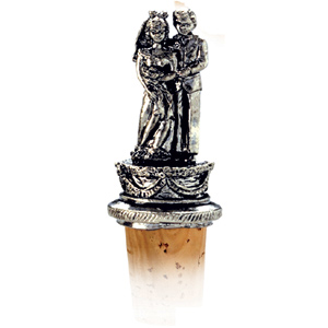 Unbranded Celebration Bride Groom Wedding Bottle Stopper