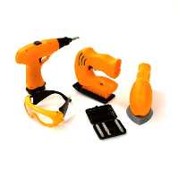 Chad Valley JCB Power Tool Set