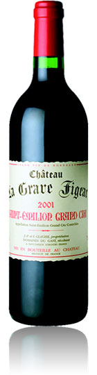 Unbranded Chandacirc;teau La Grave Figeac 2001 St-Emilion, Grand Cru (75cl)