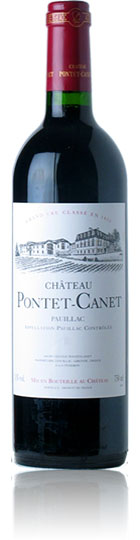 Unbranded Chandacirc;teau Pontet-Canet 1999 Paulillac, 5andegrave;me Cru Classandeacute; (75cl)