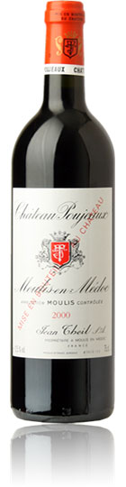 Unbranded Chandacirc;teau Poujeaux 2000 Moulis (75cl)