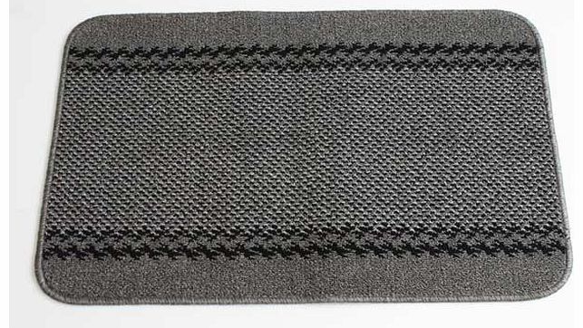 Charcoal Kilkis Machine Washable Rug - 100cm x