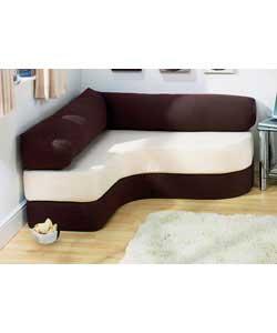 Charlie Foam Fold-Out Sofa - Chocolate