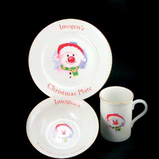 Childrens Christmas Breakfast Set