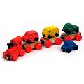 Childrens Wooden Motor Rail Train