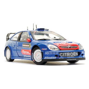 Sun Star has released a 1/18 replica of Colin McRae`s Citroen Xsara from the 2006 Rally of Turkey.