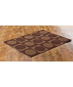 Unbranded City Chocolate Rug 137 x 195cm