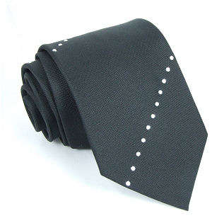 Unbranded Clear Crystal Black Tie