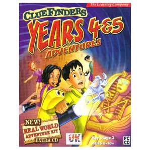 Cluefinders School Year 4-5 PC / Mac CD