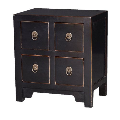 Unbranded Coach House Shanxi Small 4 Drawer Chest